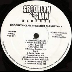 Crooklyn Clan - Crooklyn Clan Presents Blendz Vol. 1 (12") 