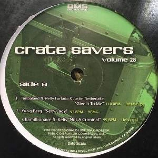 Crate Savers Volume 28 (12")