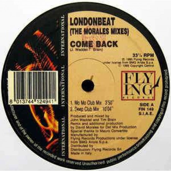 Londonbeat "Come Back The Morales Mixes" (12")
