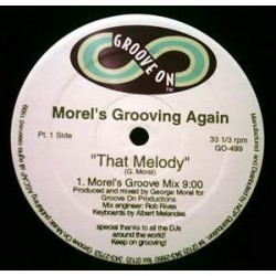 George Morel - Morel's Grooving Again Part 1 (12") 