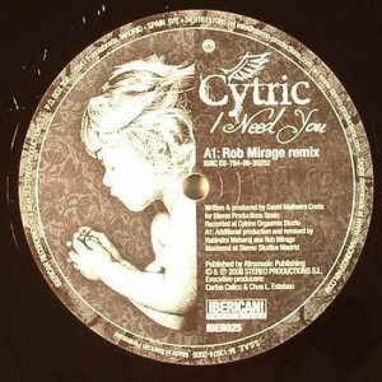 Cytric "I Need You" (12")