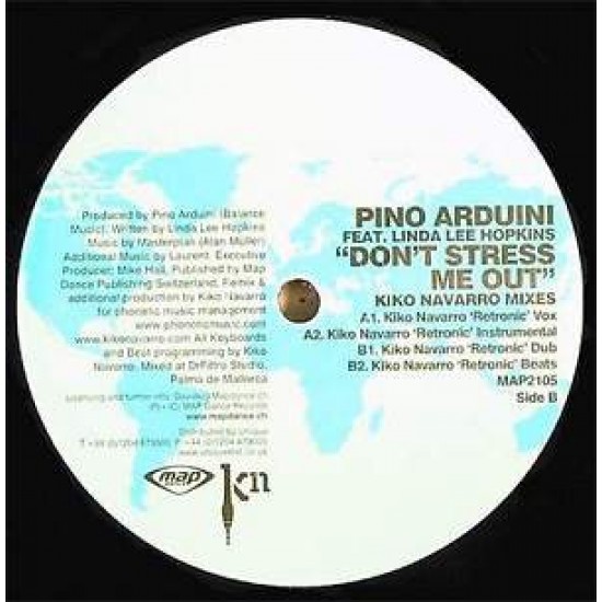 Pino Arduini "Don't Stress Me Out Kiko Navarro Mixes" (12")