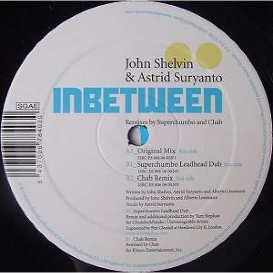 John Shelvin & Astrid Suryanto "Inbetween" (12")