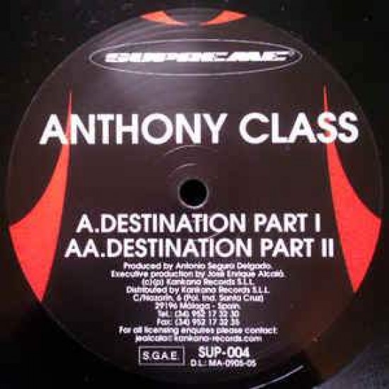 Anthony Class "Destination I & II" (12")
