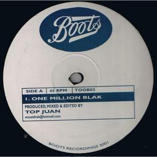 Top Juan "One Million Blak Blak Sunshine" (12")