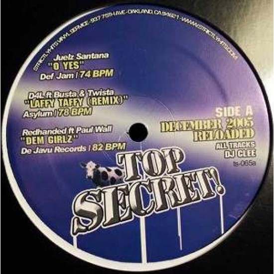 Top Secret December 2005 Reloaded (12")