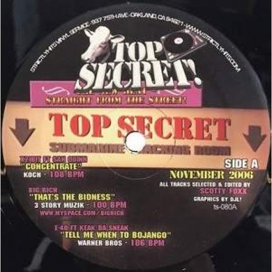 Top Secret November 2006 (12")