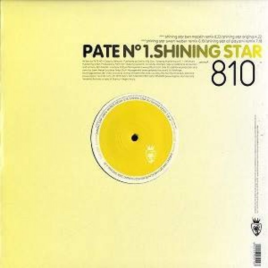 Pate No.1 "Shining Star" (12")