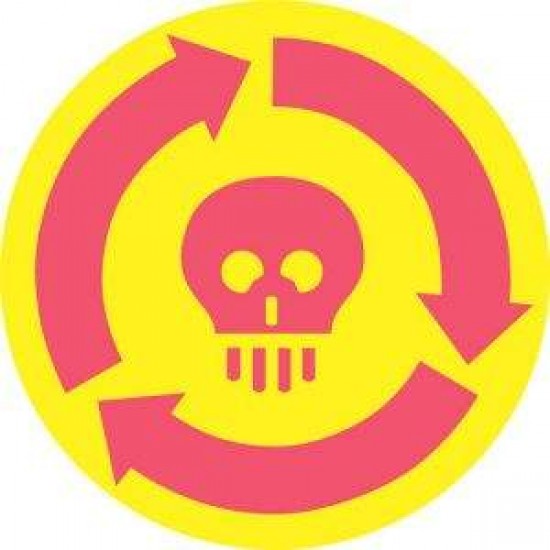 Slipmat "Skull" (pareja) Slipmat "Skull" (pareja)