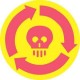 Slipmat "Skull" (pareja) Slipmat "Skull" (pareja)